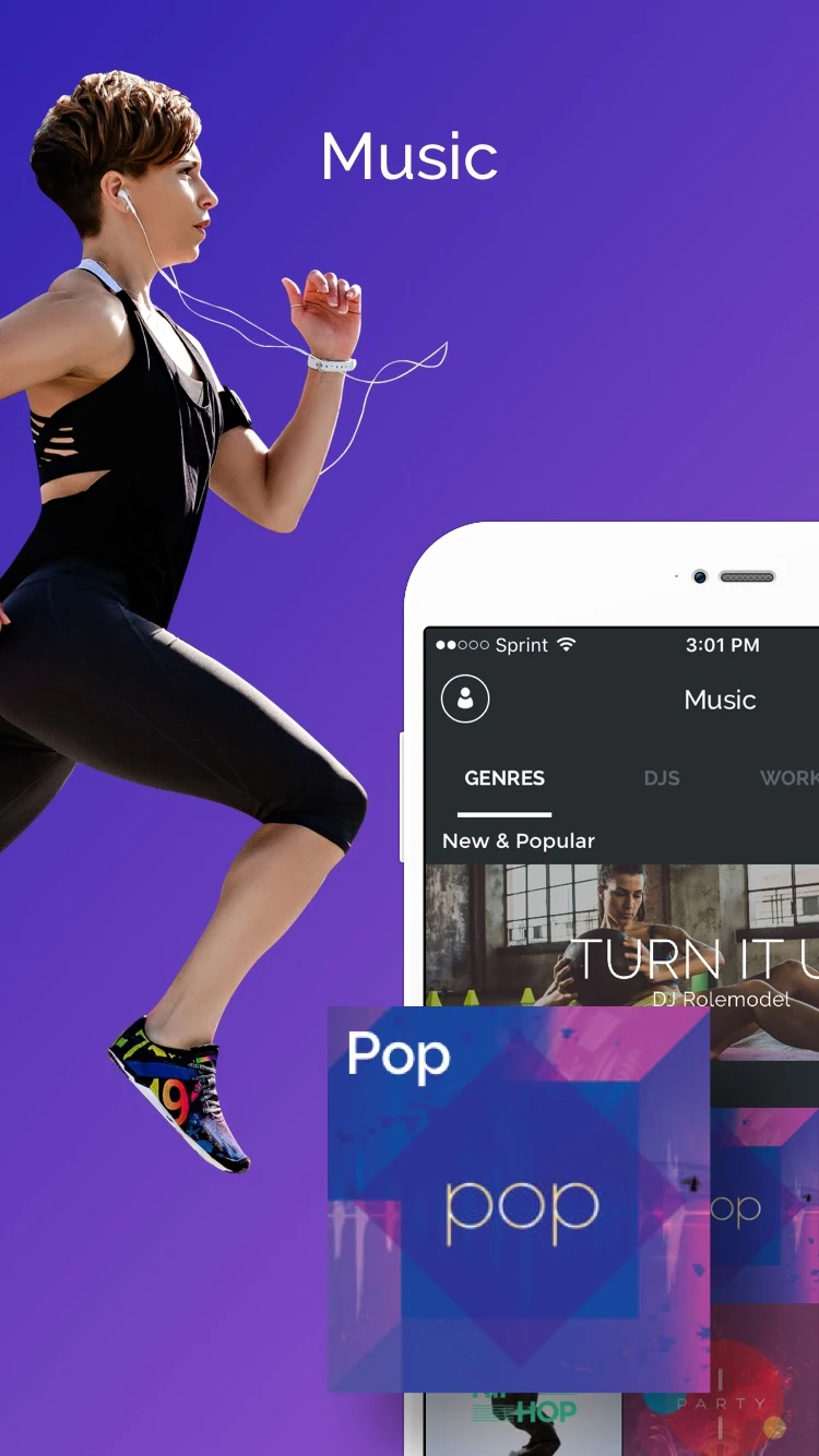 Fit Radio: Train Inspired screenshot