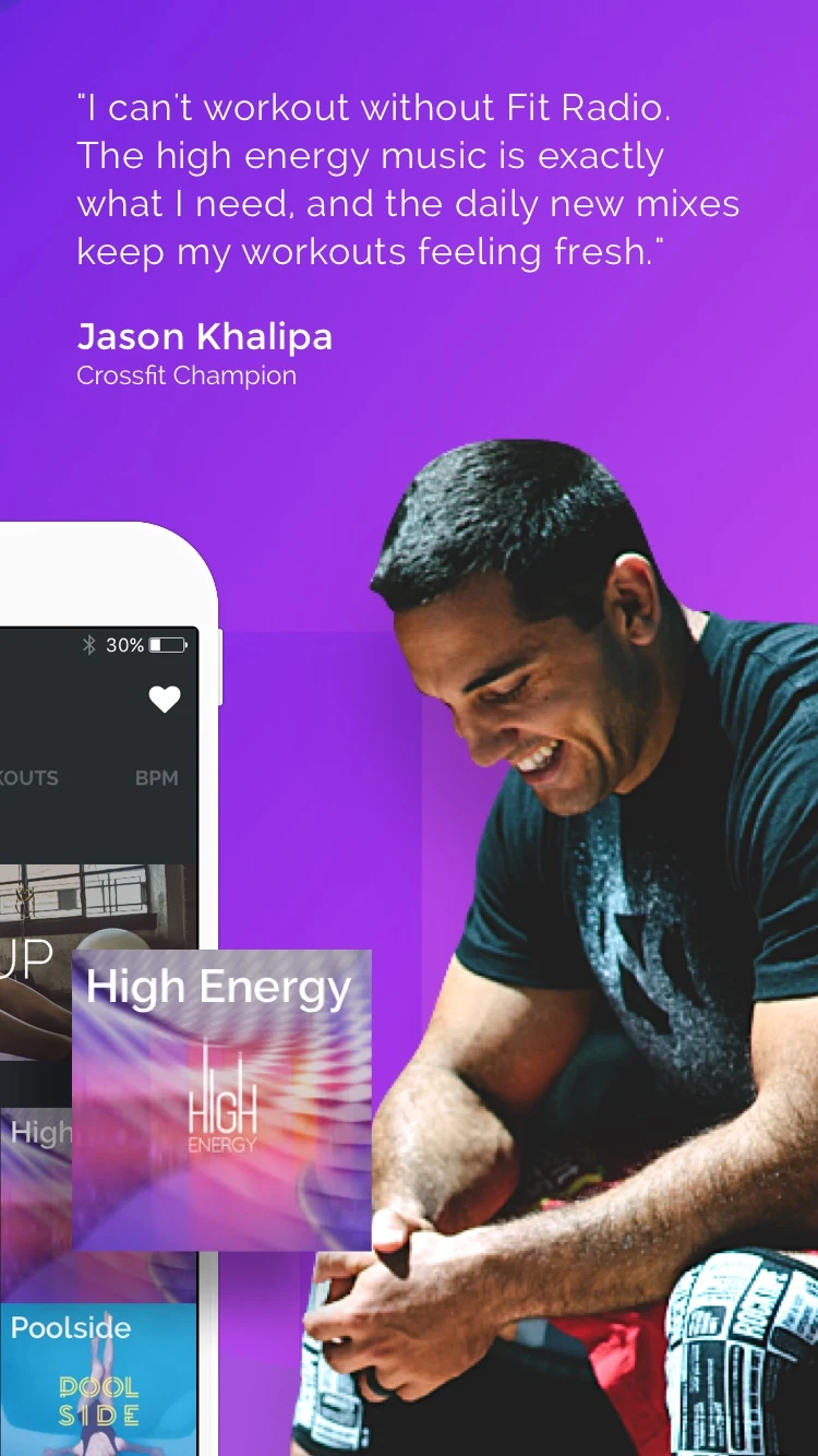 Fit Radio: Train Inspired screenshot